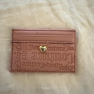 Juicy Couture Blush Card Holder
